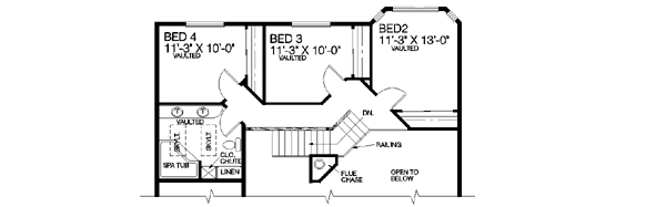 upper floor house blueprint