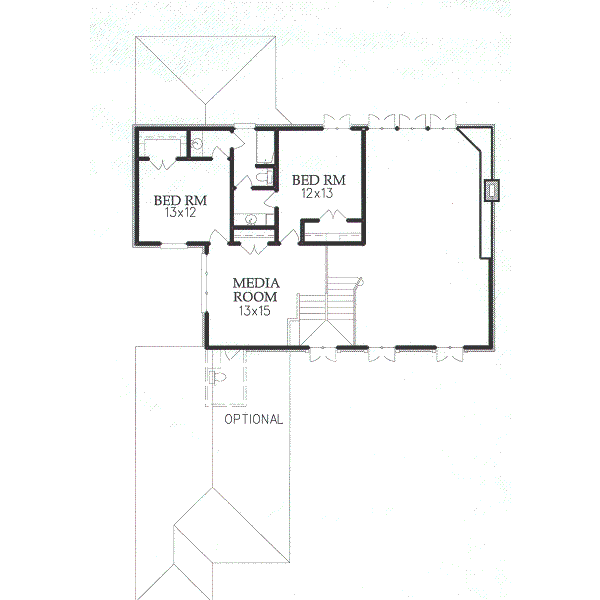 upper floor house blueprint