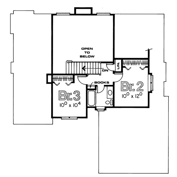upper floor house blueprint