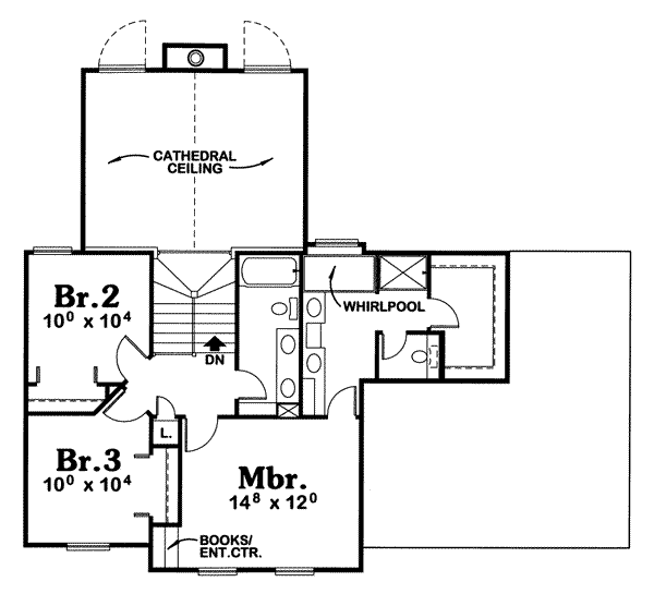 upper floor house blueprint