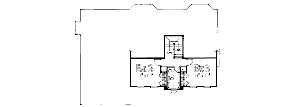 upper floor house blueprint