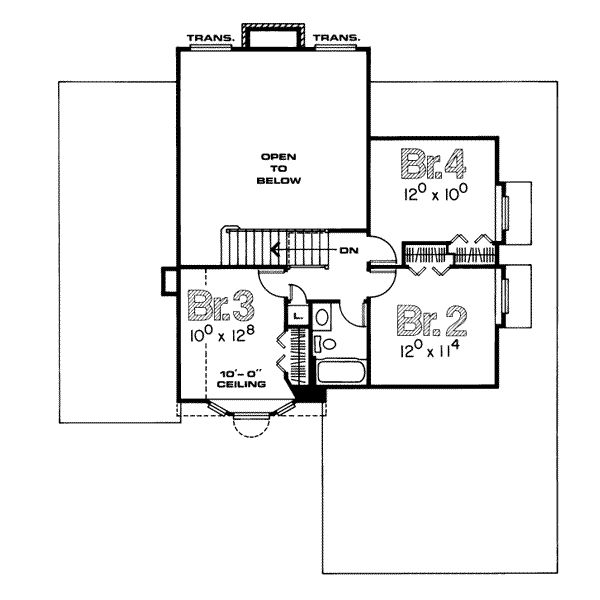 upper floor house blueprint