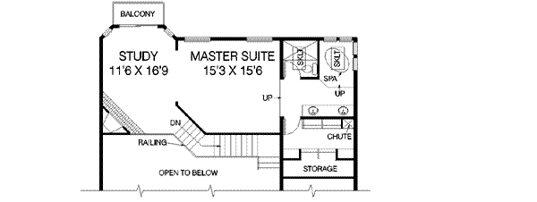 upper floor house blueprint