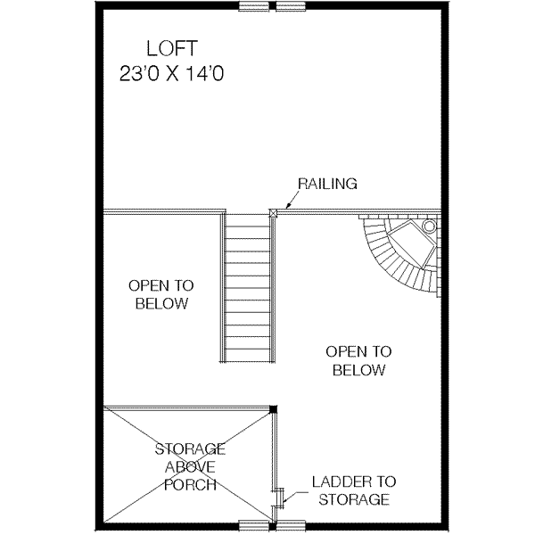 upper floor house blueprint