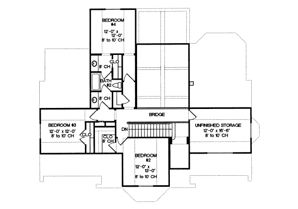 upper floor house blueprint