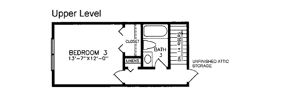 upper floor house blueprint