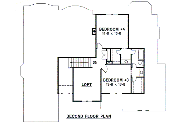 upper floor house blueprint