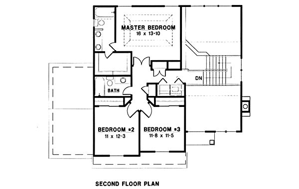 upper floor house blueprint