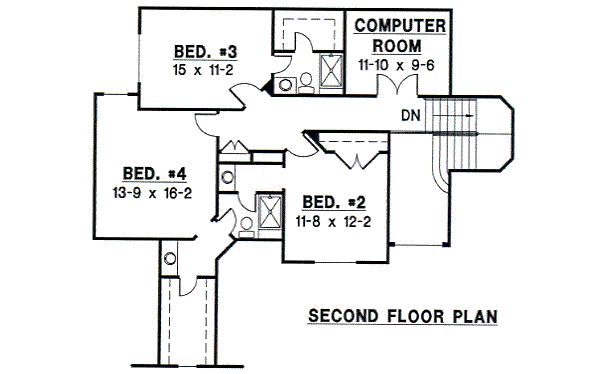 upper floor house blueprint