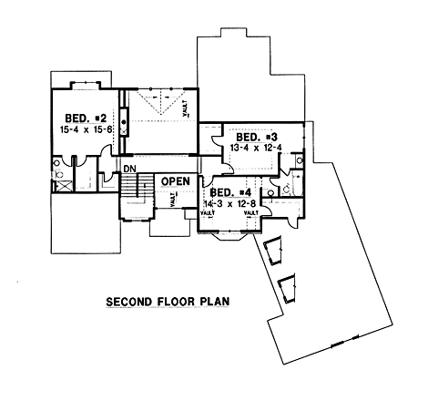 upper floor house blueprint