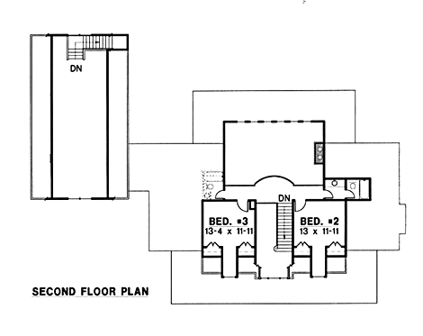 upper floor house blueprint