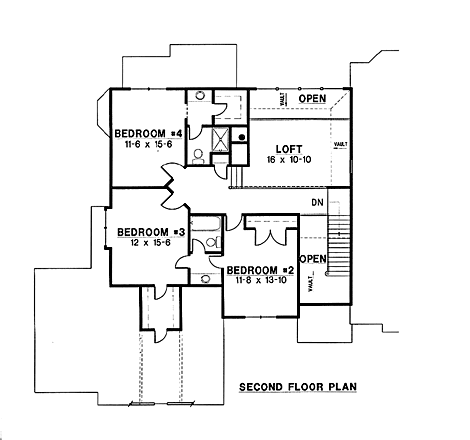 upper floor house blueprint