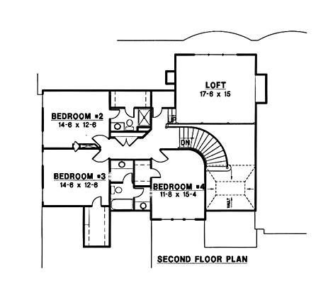 upper floor house blueprint