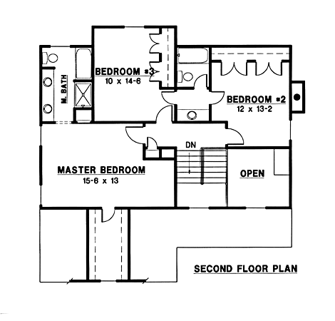 upper floor house blueprint