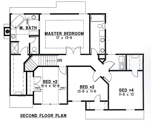 upper floor house blueprint