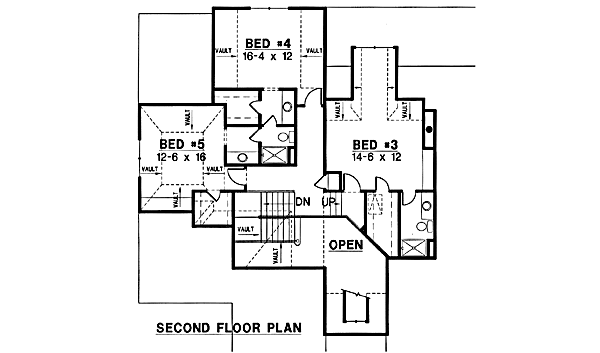 upper floor house blueprint