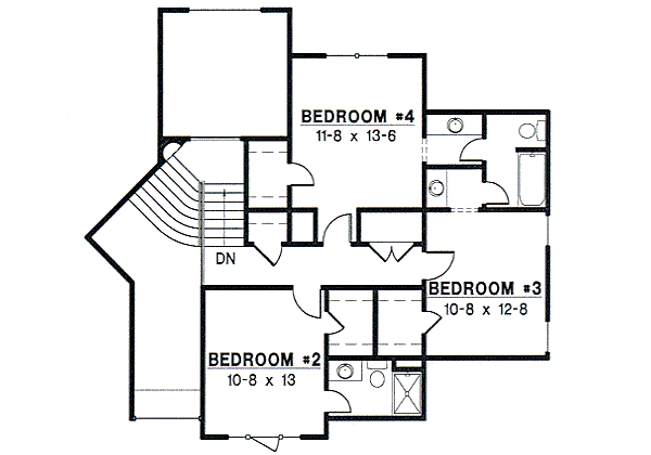 upper floor house blueprint