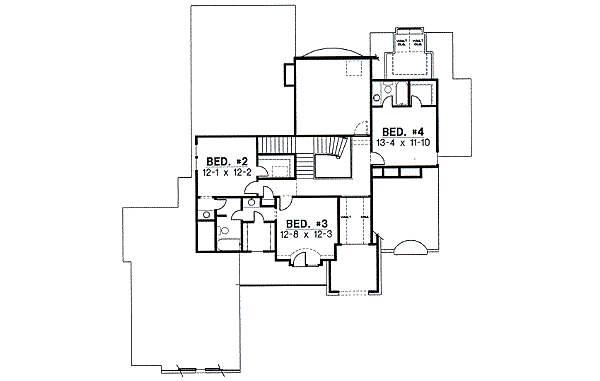 upper floor house blueprint