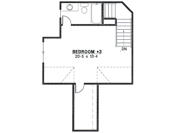 upper floor house blueprint