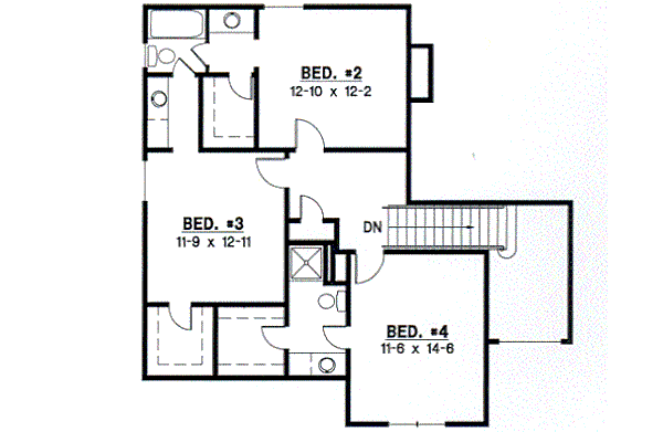 upper floor house blueprint