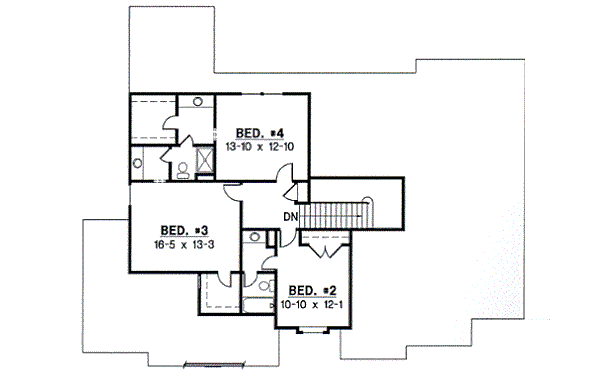 upper floor house blueprint