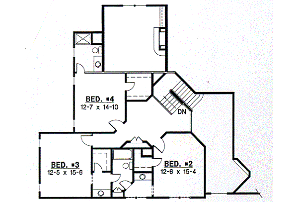upper floor house blueprint