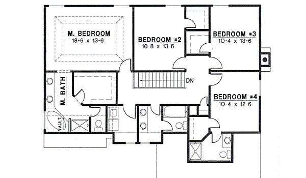 upper floor house blueprint