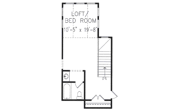 upper floor house blueprint