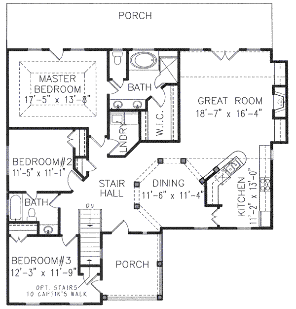 upper floor house blueprint