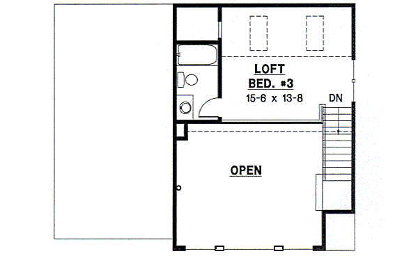 upper floor house blueprint