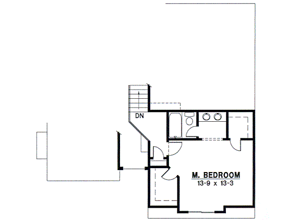upper floor house blueprint