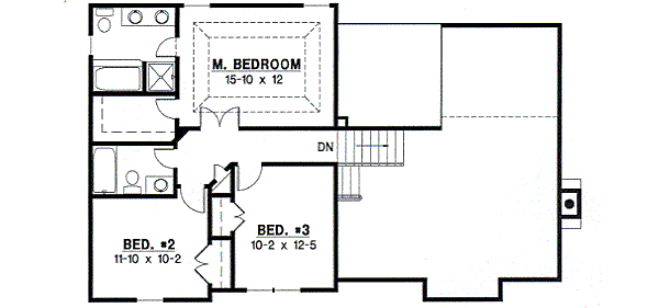 upper floor house blueprint