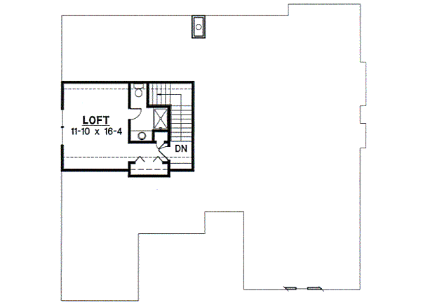 upper floor house blueprint