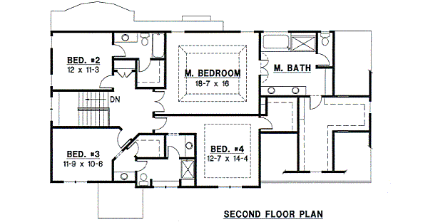upper floor house blueprint