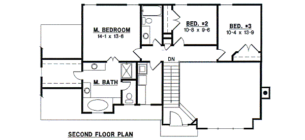 upper floor house blueprint
