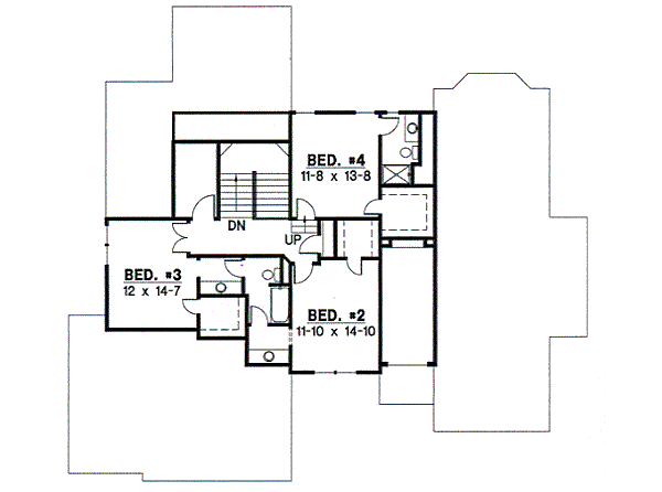 upper floor house blueprint