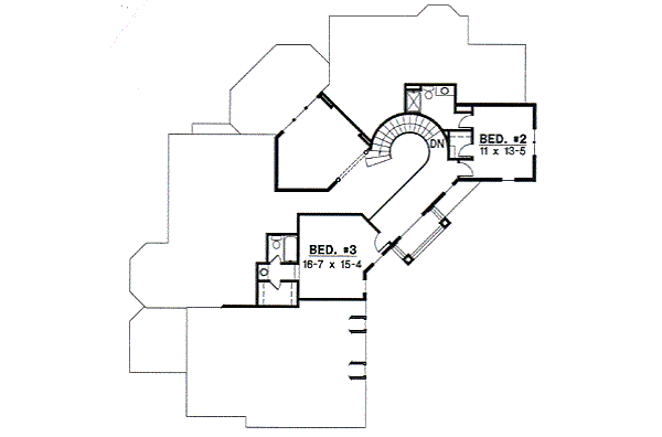 upper floor house blueprint