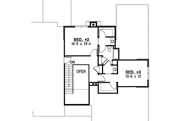 upper floor house blueprint