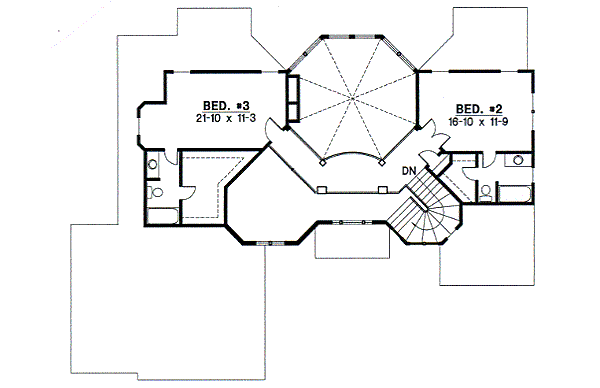 upper floor house blueprint