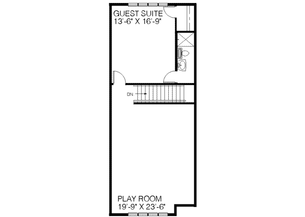 upper floor house blueprint