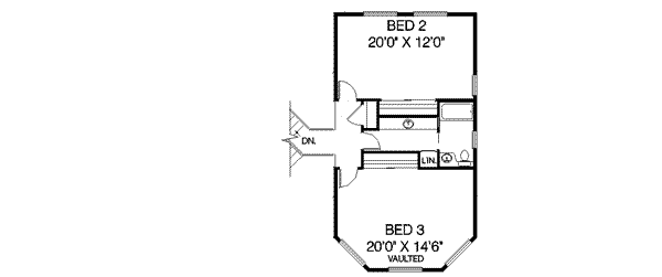 upper floor house blueprint