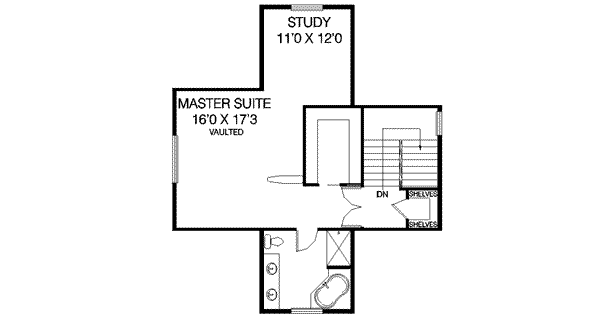 upper floor house blueprint