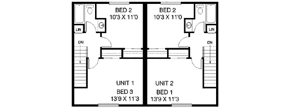 upper floor house blueprint