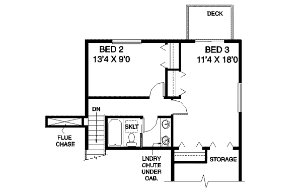 upper floor house blueprint