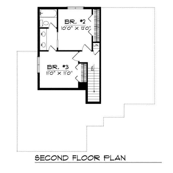 upper floor house blueprint