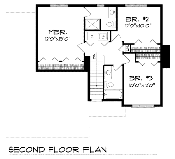 upper floor house blueprint