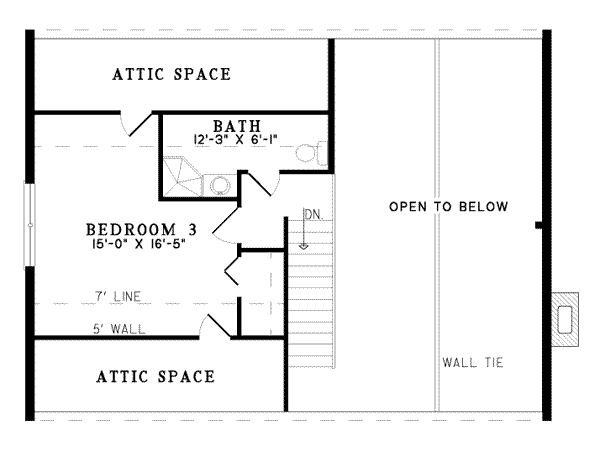 upper floor house blueprint
