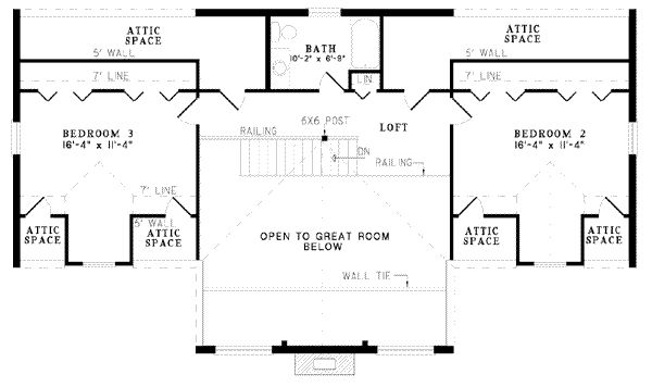 upper floor house blueprint