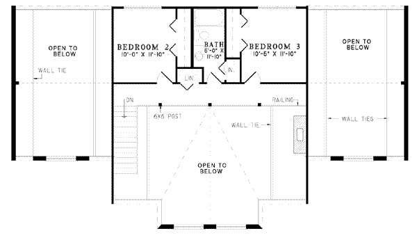 upper floor house blueprint