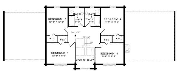 upper floor house blueprint